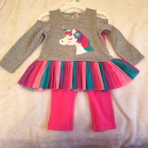 Unicorn shirt and matching pants